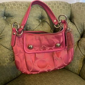 Pink Coach Purse